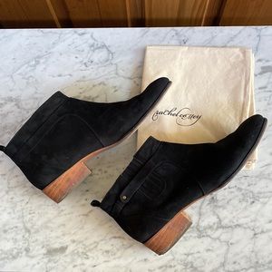 Rachel Comey black suede boots 11